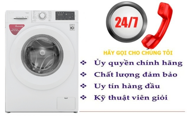 Bảo hành máy giặt lg 